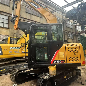 Nouvelle arrivée de Chine mini excavatrice à bas prix Sany 75C 60C 55C mini excavadora d'occasion de 7,5 tonnes d'excellente qualité sy75 sy60c à vendre - Product Image 6
