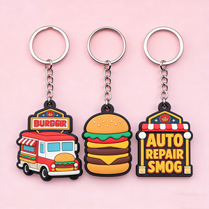 พวงกุญแจพีวีซีแบบนิ่ม 2 มิติ ผลิตตามสั่ง ปรับแต่งได้ เป็นมิตรกับสิ่งแวดล้อม หลายชั้น สีสันเข้ากัน ขนาดตามสั่ง สำหรับงานโปรโมชั่นแบบกันความร้อน - Product Image 3