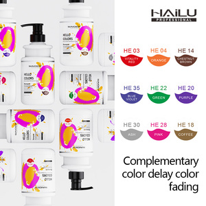 HAILU OEM/ODM Salon Hair Color Dye Color Fijación Marcas Los mejores productos de champú Envío gratis Color Herbal chino - Product Image 5