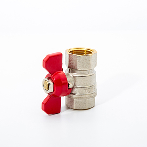 Aike 1/2 "Brass nước bóng Van bướm xử lý áp lực cao nữ chủ đề Brass bóng van - Product Image 5