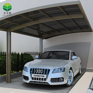 Op Maat Gemaakte Aluminium Pergola Met Geautomatiseerd Lamellendak Buiten <span class=keywords><strong>Carport</strong></span> Zonnekap Behandeld Hout Voor Parkeergarages Natuur - Product Image 1
