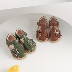 Sandalias de Verano para Bebé Niño con Suela de Goma de Alta Calidad, Sandalias de Cuero para Niños - Product Image 2