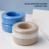 Tuyau en aluminium-plastique PEX-AL-PEX avec couleurs personnalisées, emballage en papier kraft et étiquette adhésive