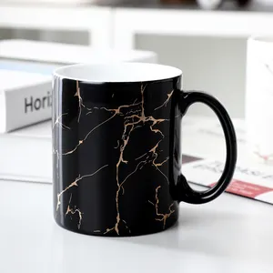 Black Mugs Exquisite Unique Creative Black White Orange Ceramic Mugs Tea/Coffee Mug Stoneware