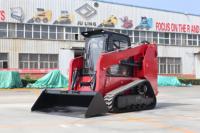 Mini chargeuse sur chenilles à bas prix de Chine, certifiée EPA CE, chargeuse de 4,5 tonnes, mini tracteur sur chenilles, chargeuse frontale, moteur