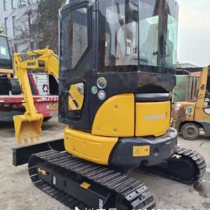 Excavadora KOMATSU PC35 Usada en Venta, Miniexcavadora de 3.5 Toneladas, Motor Hidráulico de Orugas y Bomba de Motor de 20KW, Japón, Económica para Movimiento de Tierras - Product Image 1