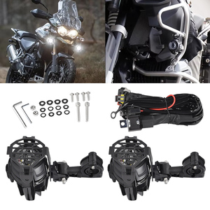Accessoires de moto, feux antibrouillard pour HONDA <span class=keywords><strong>CRF</strong></span> <span class=keywords><strong>1100</strong></span> <span class=keywords><strong>L</strong></span> <span class=keywords><strong>CRF</strong></span> 1100L CRF1100L <span class=keywords><strong>Africa</strong></span> <span class=keywords><strong>Twin</strong></span>, kit de lampes auxiliaires LED pour la conduite - Product Image 2