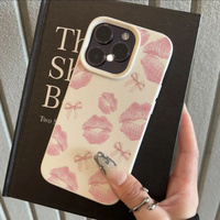 Coque de téléphone portable INS motif léopard avec nœud pour iPhone 14 15 16 17 Pro Max, coque antichoc en cuir souple, étui arrière souple Funda