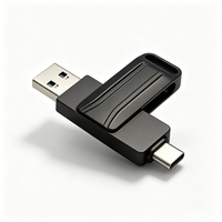 Memoria USB 3.0 Tipo-C de 128 GB, Eficiente y Conveniente, con 2 Años de Garantía para Transmisión entre Dispositivos, Ideal para Oficina y Estudiantes
