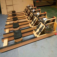 Rameur à eau NO.2, équipement de cardio-training pour salle de sport, rameur à eau en bois pliable, machine à ramer pliable, entraînement cardiovasculaire