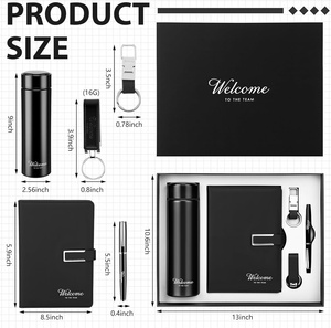 Set de Regalo de Bienvenida para Nuevos Empleados de 6 Piezas, Incluye Caja de Regalo, Cuaderno, Bolígrafo, Vaso Térmico y Memoria USB - Product Image 2