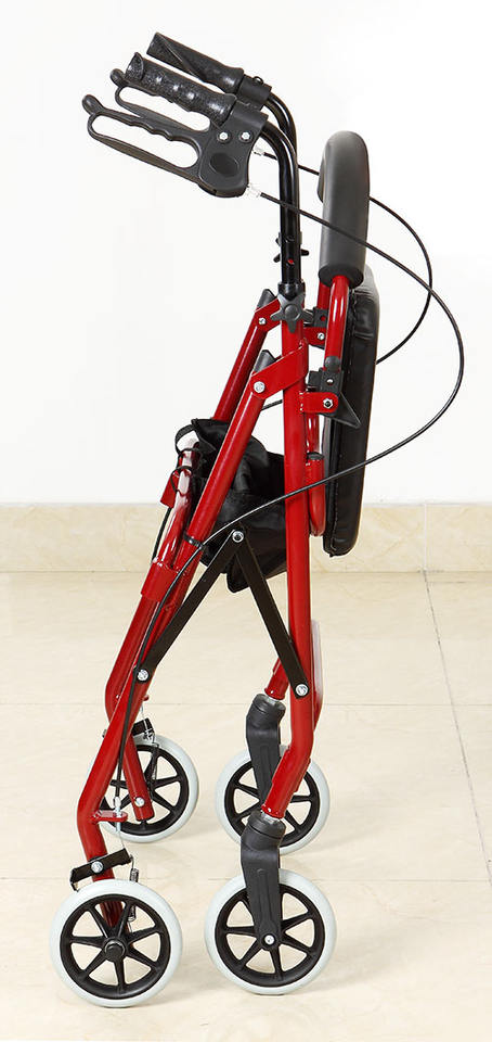 Quick Move Rollater Compact and Portable Rollator Walker with Quick-Detach Wheel Feature ...