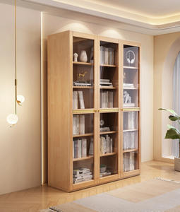 Estanterías modernas para el hogar y la Oficina, armarios de madera para el hogar o las librerías antiguas, estanterías de uso, salas de <span class=keywords><strong>estudio</strong></span> modernas, diseño Simple - Product Image 2