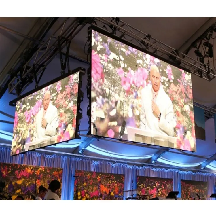 New P3.91 Wide Viewing Angle Indoor Stage Background Rental Led Video Screen Display