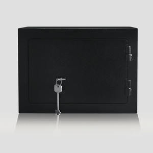 Caja Fuerte de Seguridad para el Hogar de Alta Resistencia de 25x35x25cm, 8mm 4mm, con Cerradura Digital Electrónica y Cerradura con Llave, Pantalla LCD, Almacenamiento para Armas - Product Image 1