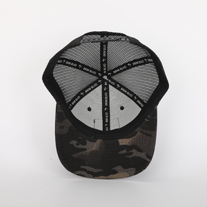調整可能な6パネル夏用メッシュハット男性用トラッカーキャップ刺繍パッチスナップバック付きコットン<span class=keywords><strong>100</strong></span>% 3D屋外一般生地 - Product Image 6