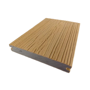 Cubierta sólida moderna ecológica WPC para exteriores con Superficie cepillada antideslizante Instalación de clic para patio de jardín y almacén - Product Image 4