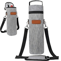 Bouteille unique de vin fourre-tout isolé 15L Oxford matériel sac isotherme pour garder le vin froid cadeau parfait