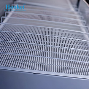 Good Supplier Supermarket Retail Store Shelf Display <b>Divider</b> Strips Gravity Sliding Side Roller Shelf - Product Image 6