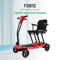 Skuter Listrik FDB12 Jarak Tempuh Maksimal 14KM