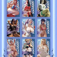 JR Bestseller Wholesale 36 Box New Goddess Girl Story Lucky Girls S2 Waifu Cards Meika Beautiful Girl Swimsuit Bikini Doujin Toy