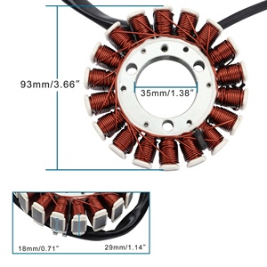 Goofit xe máy Magneto Stator 18 cuộn dây cho xr250 tomado 2002-2008 Scooter moped ATV UTV Dirt Pit xe đạp Bộ phận động cơ - Product Image 2