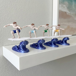 Inertial Surfing Muscular Man <b>Car</b> Ornament Center Console Decoration <b>Car</b> <b>Interior</b> Item Office Desk Ornament Cross Border - Product Image 2