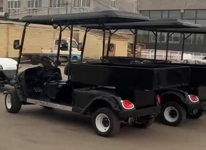 2025 New Design Wholesale Parison 2 Seats 4 Wheel Golf <b>Cart</b> Hunting Steel 48V 2025SDZX12PTPR158 4wheel <b>Tool</b> Golf <b>Cart</b> - Product Image 5