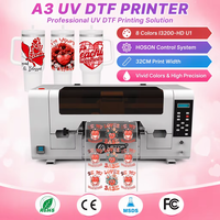 Imprimante numérique A3 LETOP pour étiquettes en rouleau, machine UV DTF avec film d'impression AB pour la fabrication d'autocollants en cristal