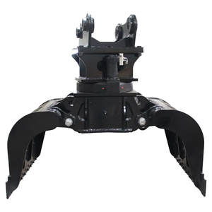 XZFE Professional High Quality Hydraulic Rotating Demolition Sorting Grapple Excavator Rotating Grapple for 1-50ton Digger