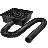 Tuyau ultra-flexible pour les extensions de tuyau de descente de 3 pouces, diamètre intérieur de 2.6 pouces, conception extensible pour un drainage efficace