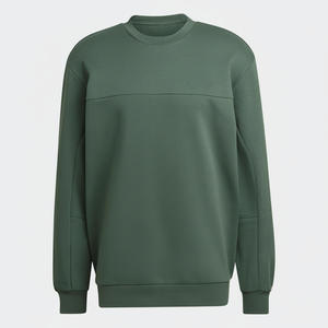 2025 qualité supérieure coton Stretch mélange français Terry sweat hommes col rond sweat vente en gros tendance et exceptionnel - Product Image 1