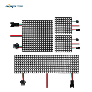 Panel <span class=keywords><strong>LED</strong></span> Digital WS2812B de 5V, 16*16 píxeles, Flexible, Pantalla de Píxeles Individuales, Decoración de Pared, Panel de Matriz <span class=keywords><strong>LED</strong></span> Inteligente Direccionable - Product Image 1