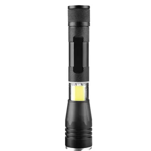 Factory Price Outdoor Tactical Emergency Super Bright Aluminum XML2 U2 Rechargeable handheld portable LED Flashlight & torch