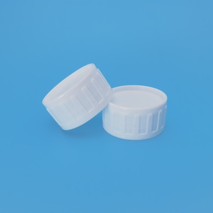 Tùy Chỉnh 38Mm Khử Trùng Chai Nước PP Chai Nhựa Nắp 38-410 Trắng Dome <span class=keywords><strong>Cap</strong></span> - Product Image 3