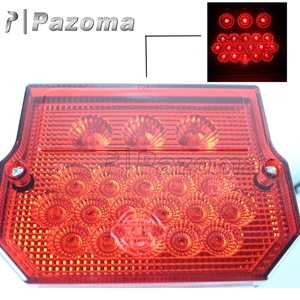 Luz trasera LED para motocicleta, luz trasera de freno para MZ, ETZ 150, 250, 251, 301, para Simson SR50, S51, <span class=keywords><strong>SUZUKI</strong></span> TS125, TS150, TS250 - Product Image 3
