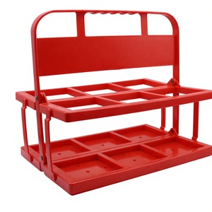 Support <span class=keywords><strong>de</strong></span> Bouteille d'Eau Pliable et Durable en PP pour 6 Bouteilles, Idéal pour le Sport et les Activités <span class=keywords><strong>de</strong></span> Plein Air - Vente en Gros Usine - Product Image 1