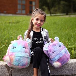Bolsa de Hombro Colorida en Oferta, Mochila Escolar Infantil con Diseño de Unicornio Arcoíris - Product Image 3