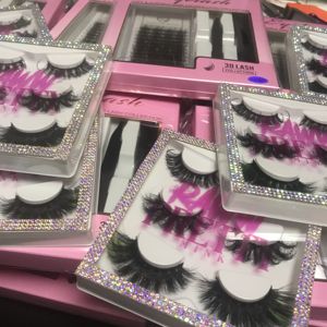 Bán buôn Acrylic rỗng nhựa Nhà cung cấp Faux Cils sai Lash bao bì lông mi Hộp gói tự nhiên Lash - Product Image 4