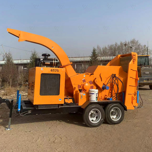 High Productivity Garden Machinery Drum diesel Branch Grinder Wood Chipper Mulch <strong>Maker</strong>