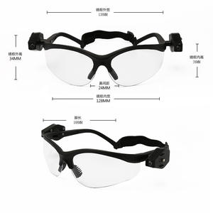 ANSI Z87.1 Gafas de seguridad para lentes de PC Fuerte curado de luz UV Protección ocular Reducción de la intensidad de la luz Disponible en rojo - Product Image 4