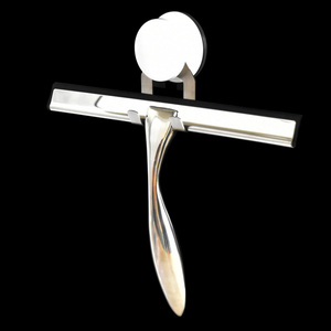 Hàng ngày thép không gỉ móc Kính Cleaner giống cây chổi cửa sổ gạt nước bàn chải sàn <span class=keywords><strong>scraper</strong></span> làm sạch cửa sổ Gương phòng tắm vòi hoa sen - Product Image 3