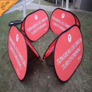 Bannière publicitaire pliable de haute qualité avec logo personnalisé, 1x2m, horizontale, légère, portable, pour intérieur, type A-frame - Product Image 6