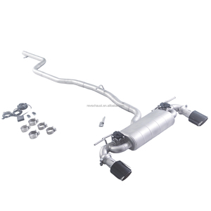 REV/ para <span class=keywords><strong>BMW</strong></span> 116i <span class=keywords><strong>118i</strong></span> 120i 1.5T F20 B38 2013-2019, Tubo de Escape de Alto Rendimiento Valvetronic 304SUS Catback - Product Image 4