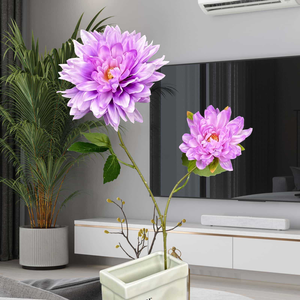 ดอกไม้ผ้าไหมเทียม <span class=keywords><strong>Epiphyllum</strong></span> และดอกรักเร่เครื่องประดับตกแต่งบ้านงานแต่งงานตกแต่งดอกไม้ข้ามพรมแดน - Product Image 1