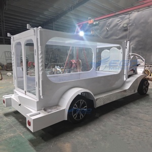 Carroza Fúnebre Eléctrica Blanca Personalizada de Alta Calidad, la Más Popular de Fábrica - Product Image 2