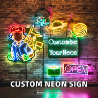 Enseigne néon LED personnalisée, lettres LED, enseigne néon pour fête, enseigne personnalisée pour magasin, logo de club, décoration de bar, enseigne néon sur mesure