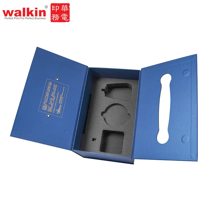 WALKIN Custom Logo Luxury Rigid Watch Jewelry Cardboard Packing Box Gift Packaging Paper Oil Perfume Box Cosmetic Paper Box
