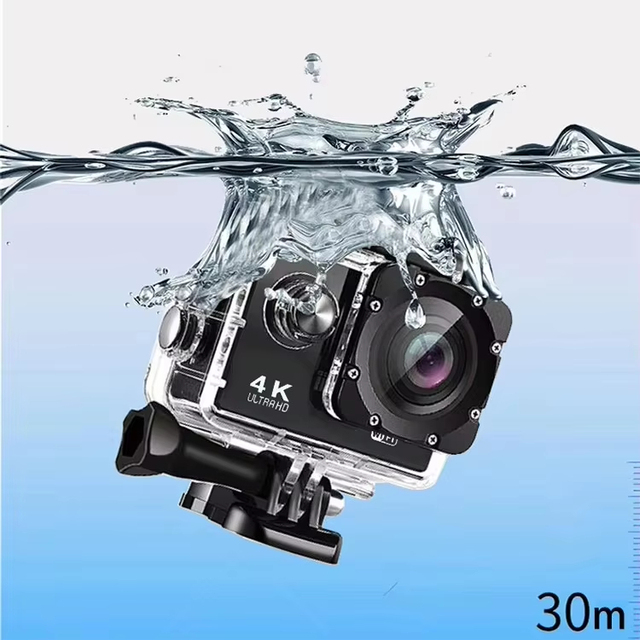 Action Camera 4K 60FPS Cameras 24MP 2.0 Touch LCD 4X EIS Dual Screen  Waterproof Remote Control Webcam Sport Video Recorder