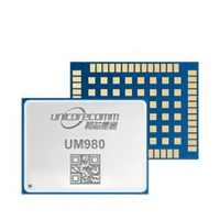 Modul GNSS Presisi Tinggi UM980 GPS/BDS/GLONASS/Galileo/QZSS Multi-Sistem Multi-Frekuensi RTK Ukuran 17x22mm F9P 10/15mm